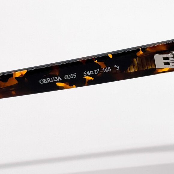 NEW OFF-WHITE OERI13A WARREN 6055 SUNGLASSES UNISEX SQUARE HAVANA - Picture 6 of 8